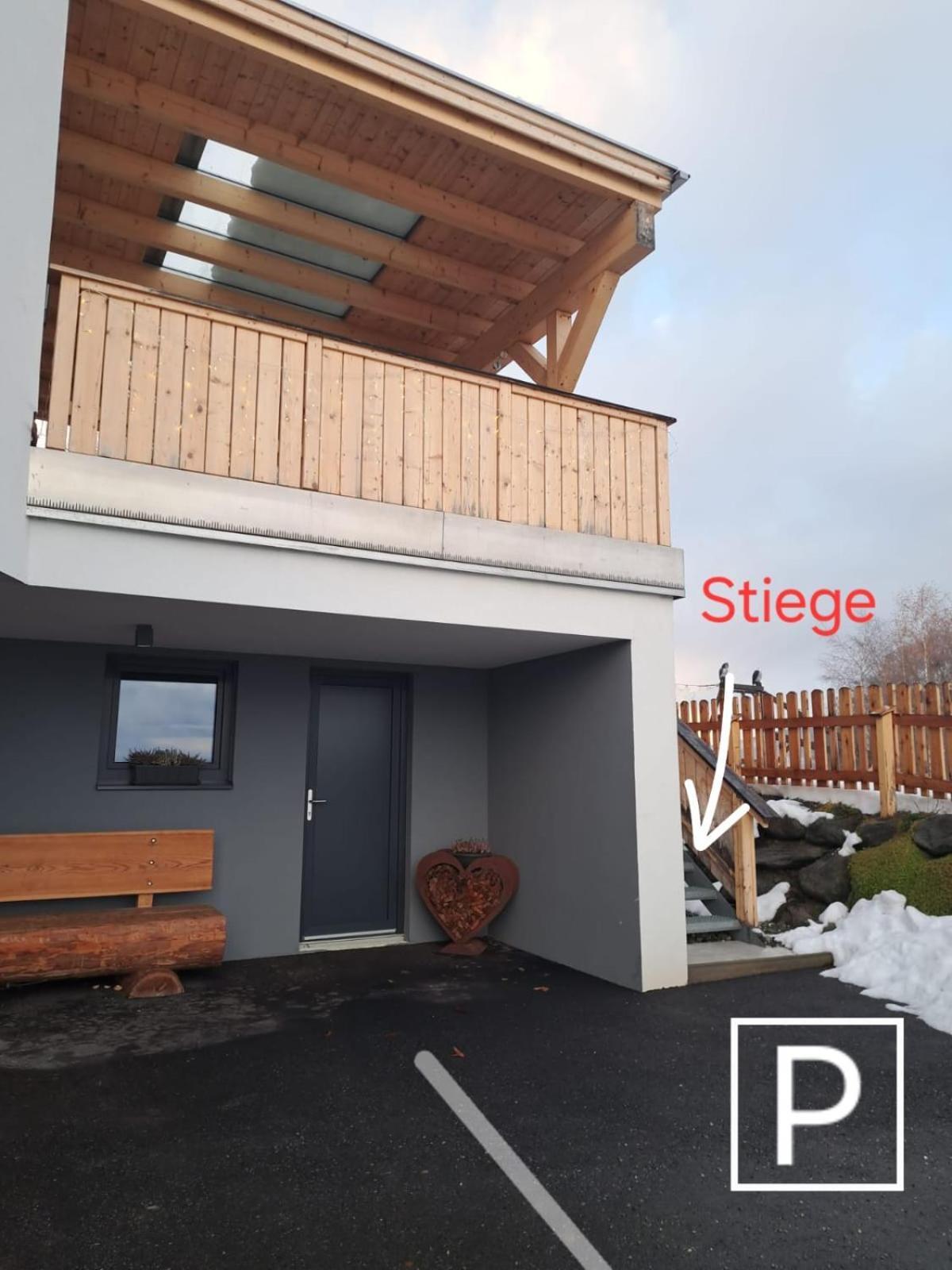 Ferienwohnung Abenthung Grinzens Eksteriør billede